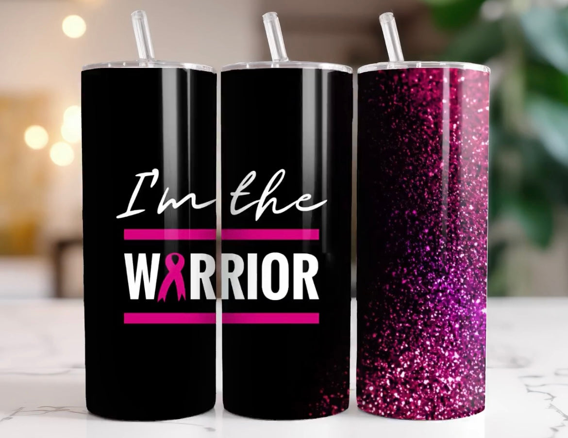 🌸Im The Warrior Tumbler