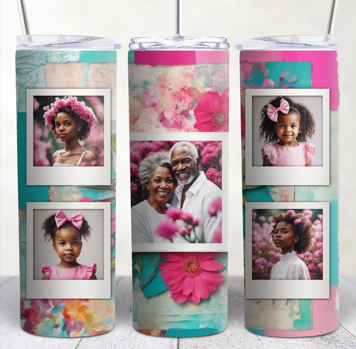 🌸Personalize A Gma/Mom Tumbler