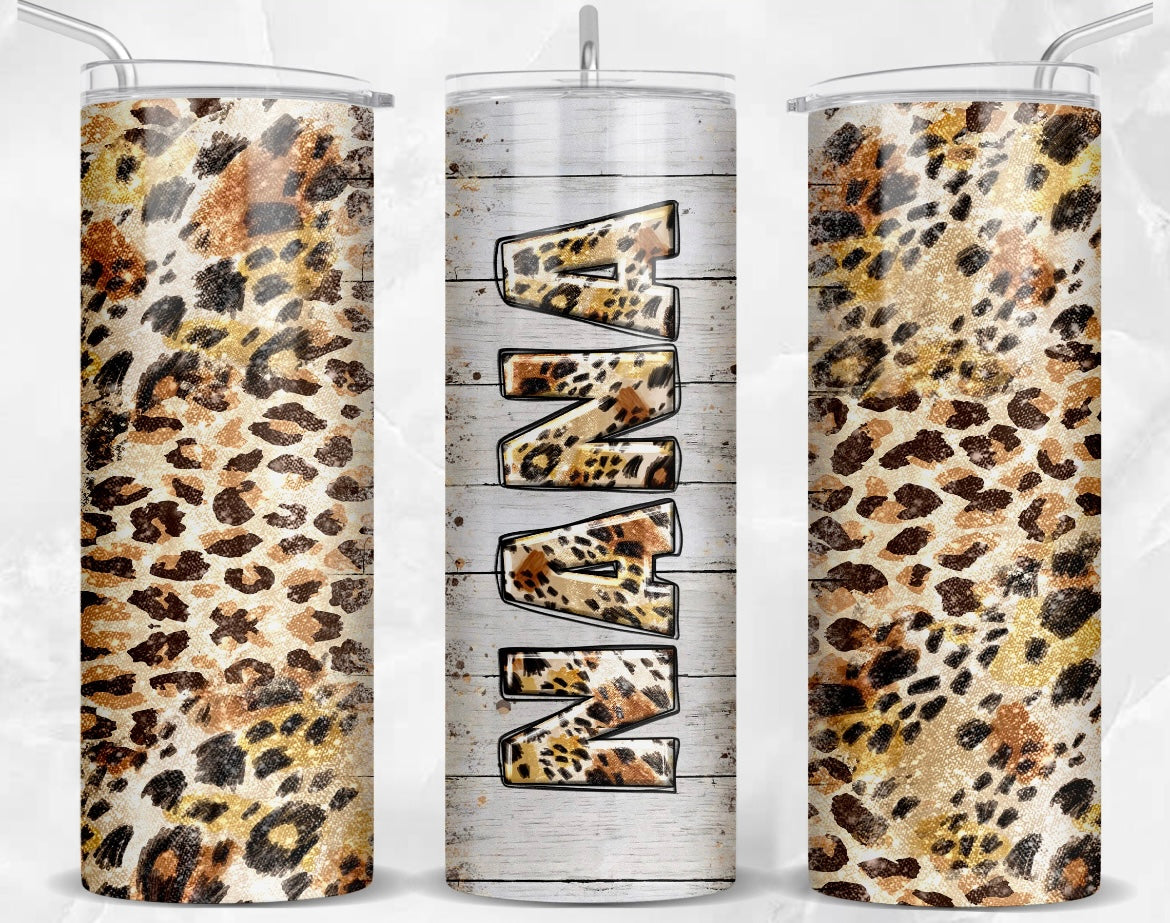 🌸Animal Print Nana Tumbler