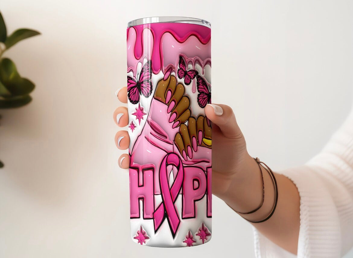 🌸3D Hope Tumbler