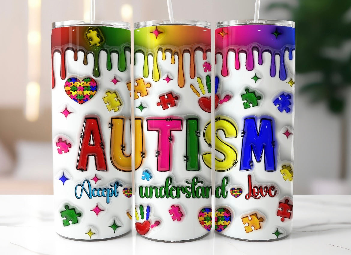 🌸Understand Autism Tumbler