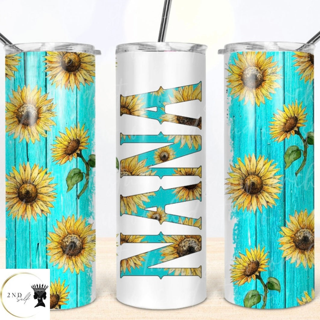 🌸Sunflower Nana Tumbler