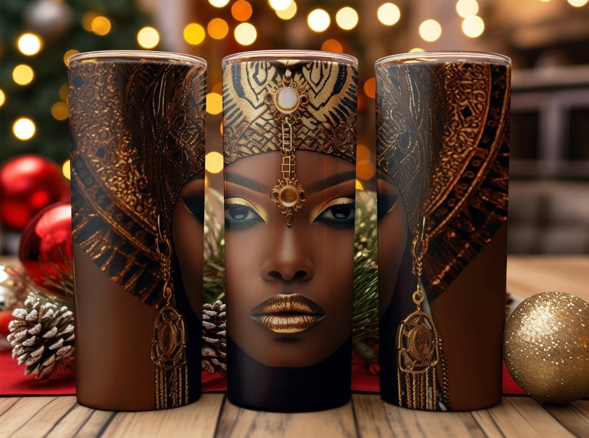 🌸Afro Art Tumbler