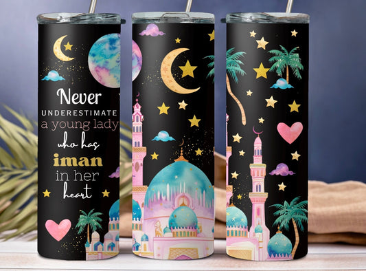 🌸Iman In Her Heart Tumbler