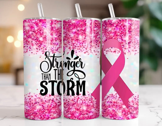 🌸Stronger Than The Storm Tumbler