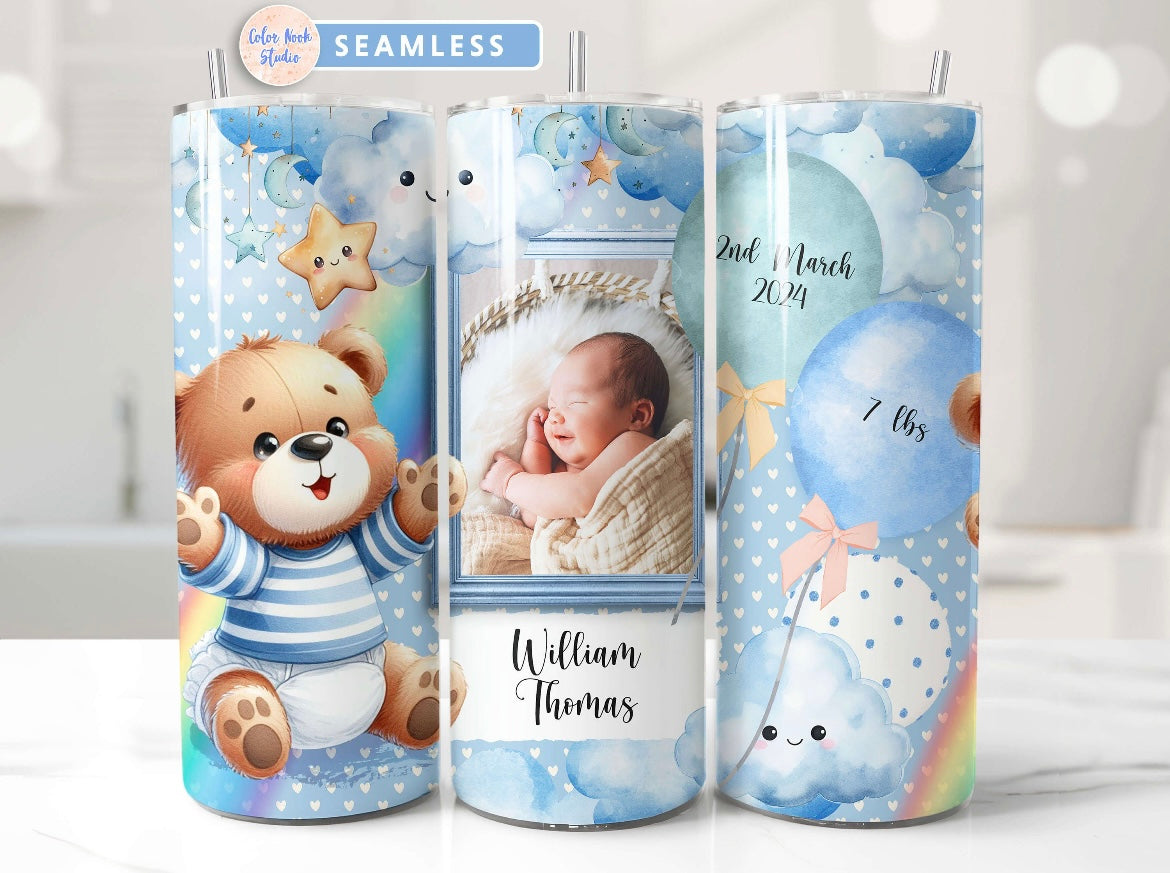 Personalize A Baby Boy Tumbler